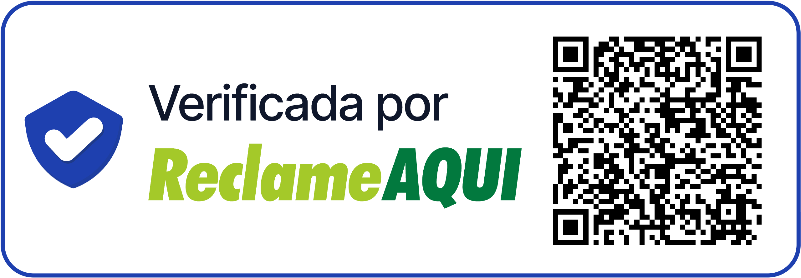 Reclame Aqui - Loja Verificada